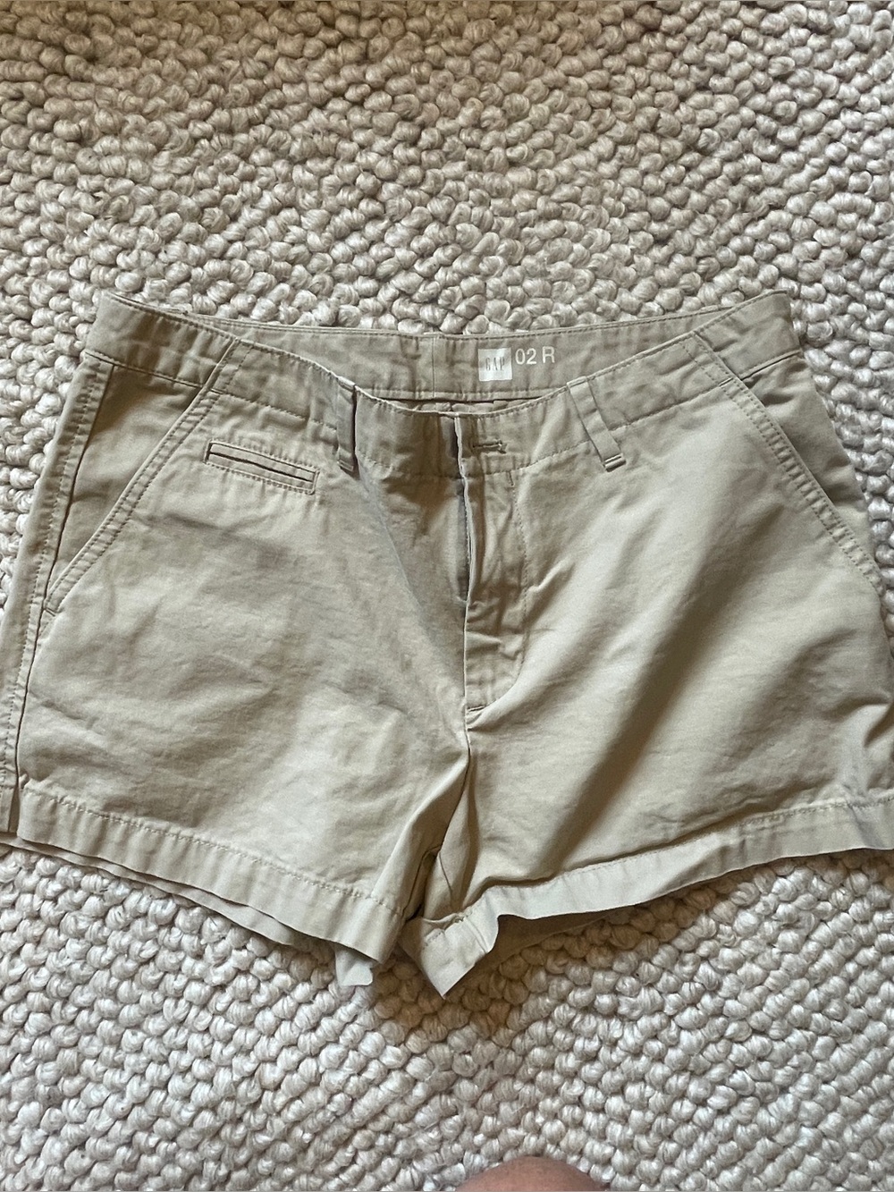Classic Khaki Women's Chino Short Shorts